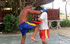 Thai boxing class